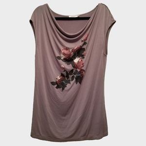 Ricki's Cowl Neck T-shirt, M